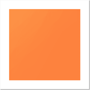 Orange Peel Solid Color Posters and Art